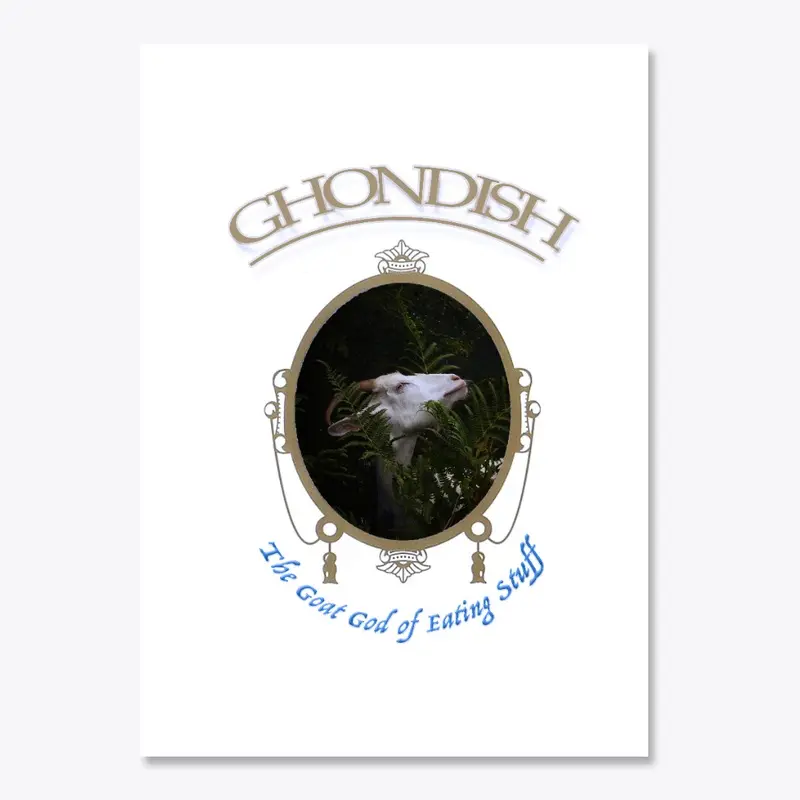 Ghondish Head Sticker